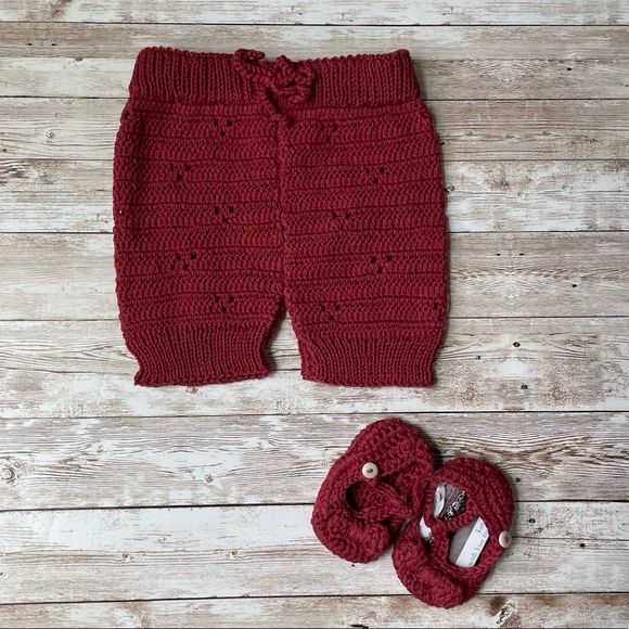Kate Quinn Crochet Bloomers & T Strap Shoes